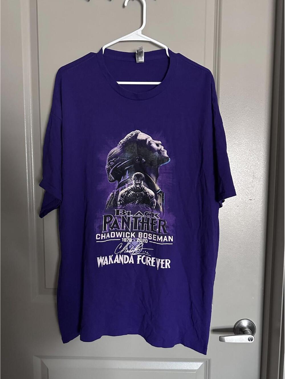 Black Panther T-Shirt – Chadwick Boseman Tribute (1976–2020) | Wakanda Forever